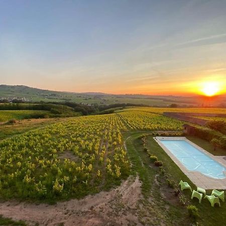 Au Coeur Des Vignes Moulin A Vent Appartement La Chapelle-de-Guinchay Buitenkant foto