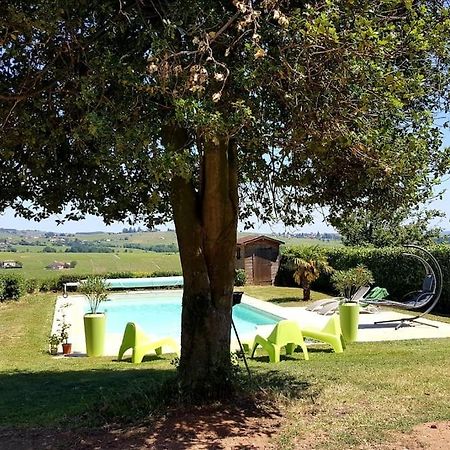 Au Coeur Des Vignes Moulin A Vent Appartement La Chapelle-de-Guinchay Buitenkant foto